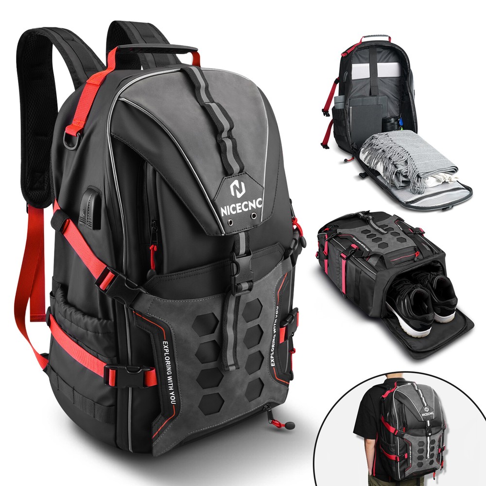 Universal Riding Motorcycle Backpack Waterproof Helmet Backpack Large For Men