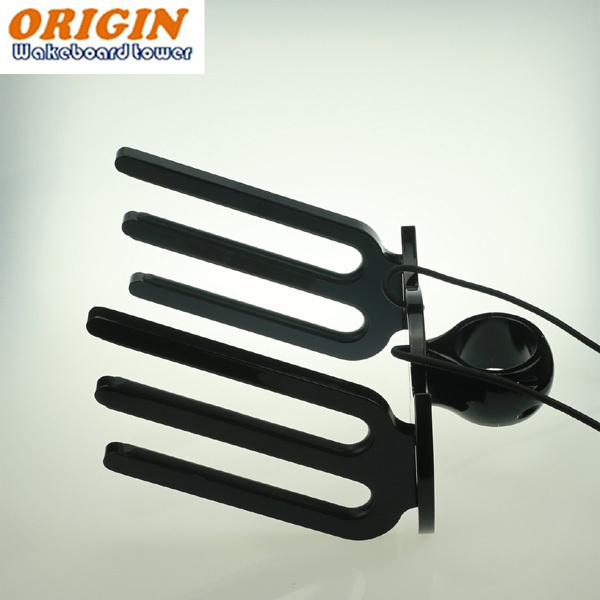 2 ORIGIN WWII Wakeboard Tower Rack |Board Holder |Black