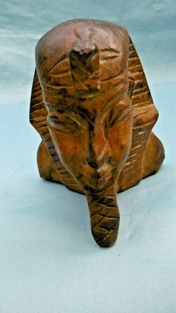 Pharaonic Sphinx Head in Plaster