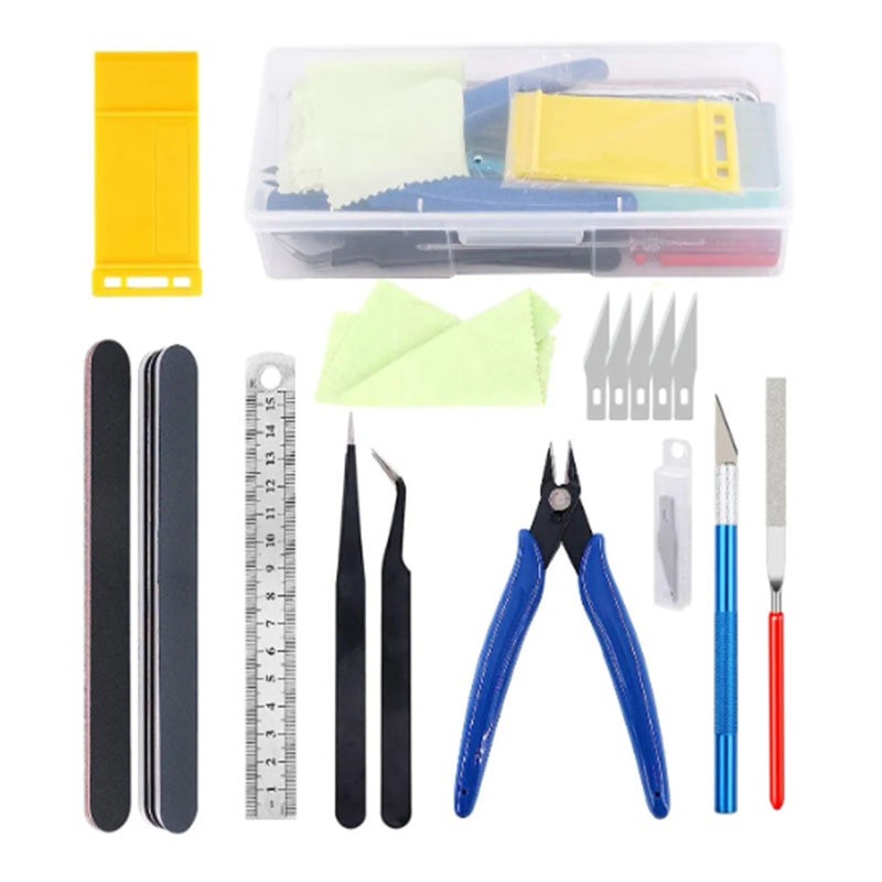 12Pcs Basic Modeler Tool Set Craft Car Model Assembling Building Kit for Gundam