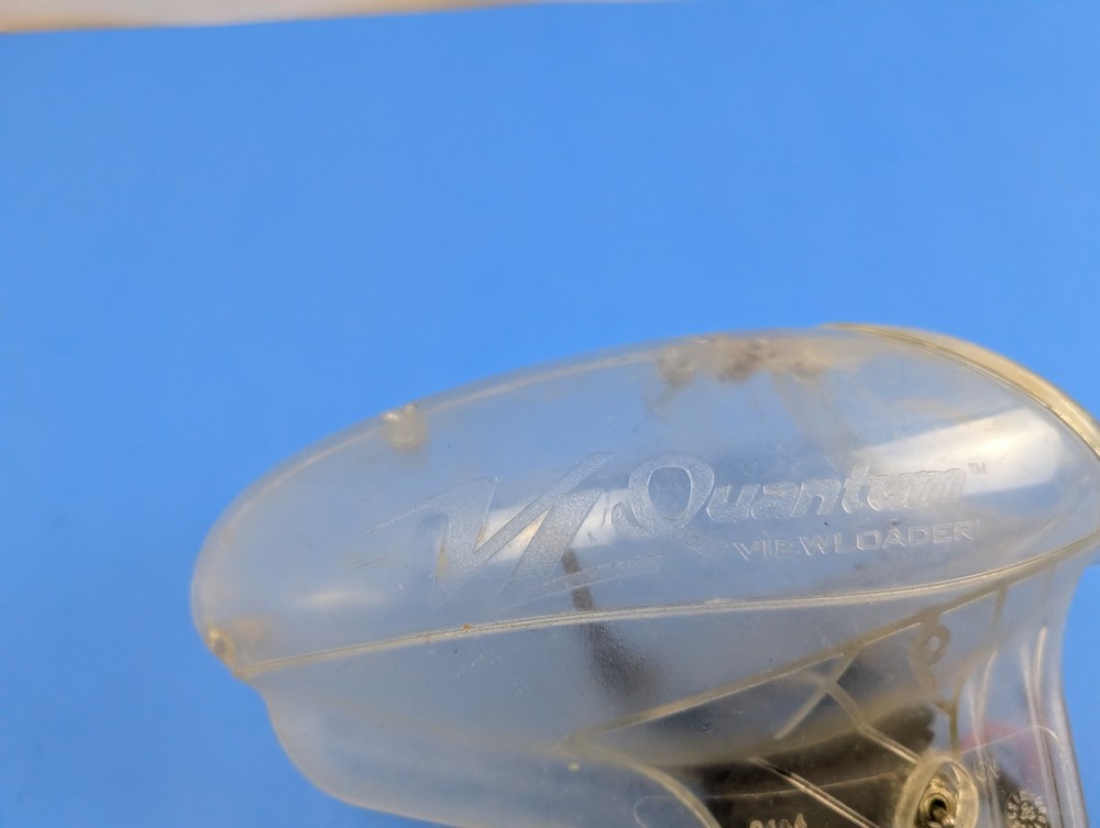 VL Quantum Viewloader Clear Motorized Paintball Hopper Feeder Loader