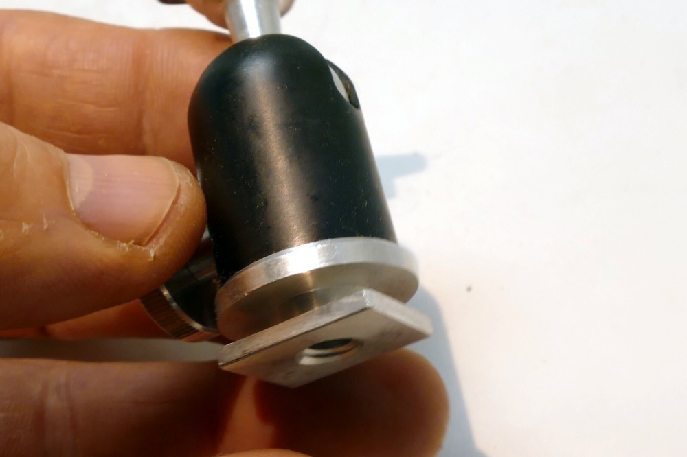 ✅ PRAZISION GERMAN SMALL BALL & SOCKET TRIPOD HEAD FOR FLASH SLAVE