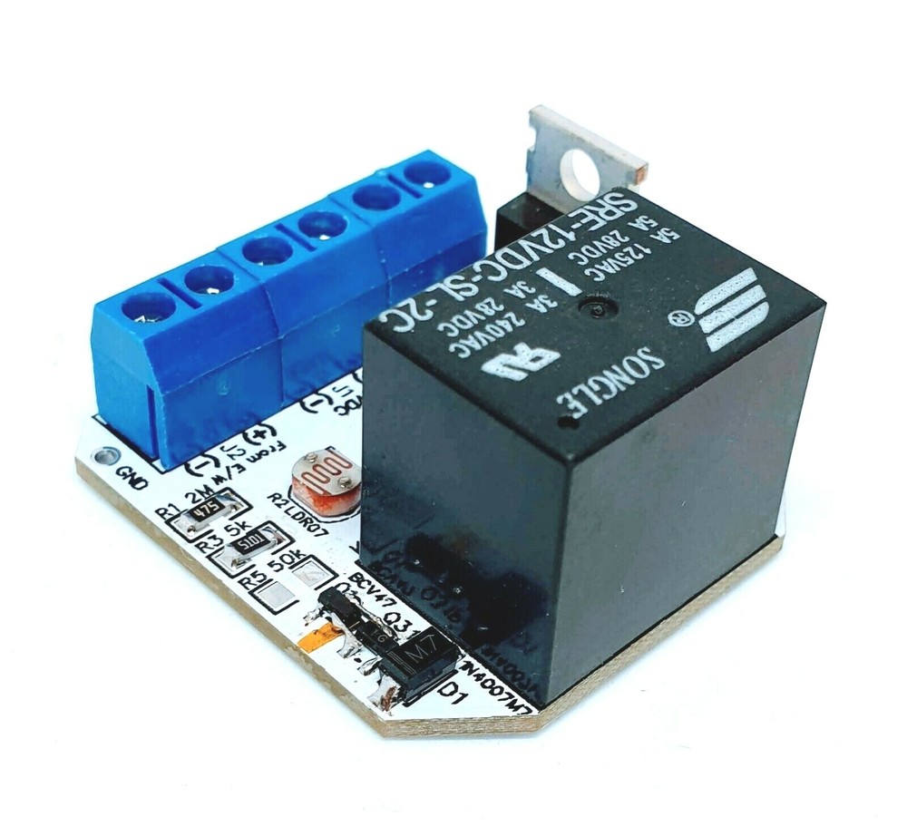 12V 5Amp West East Auto Sensor Night DIY PV Panel Sun Tracking Controller Board