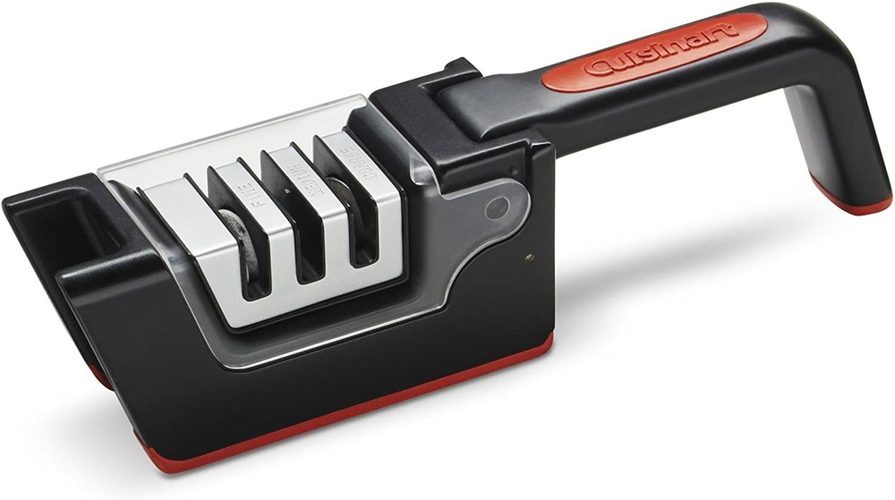 Cuisinart Chef Caliber Folding Knife Sharpener, One Size, Black