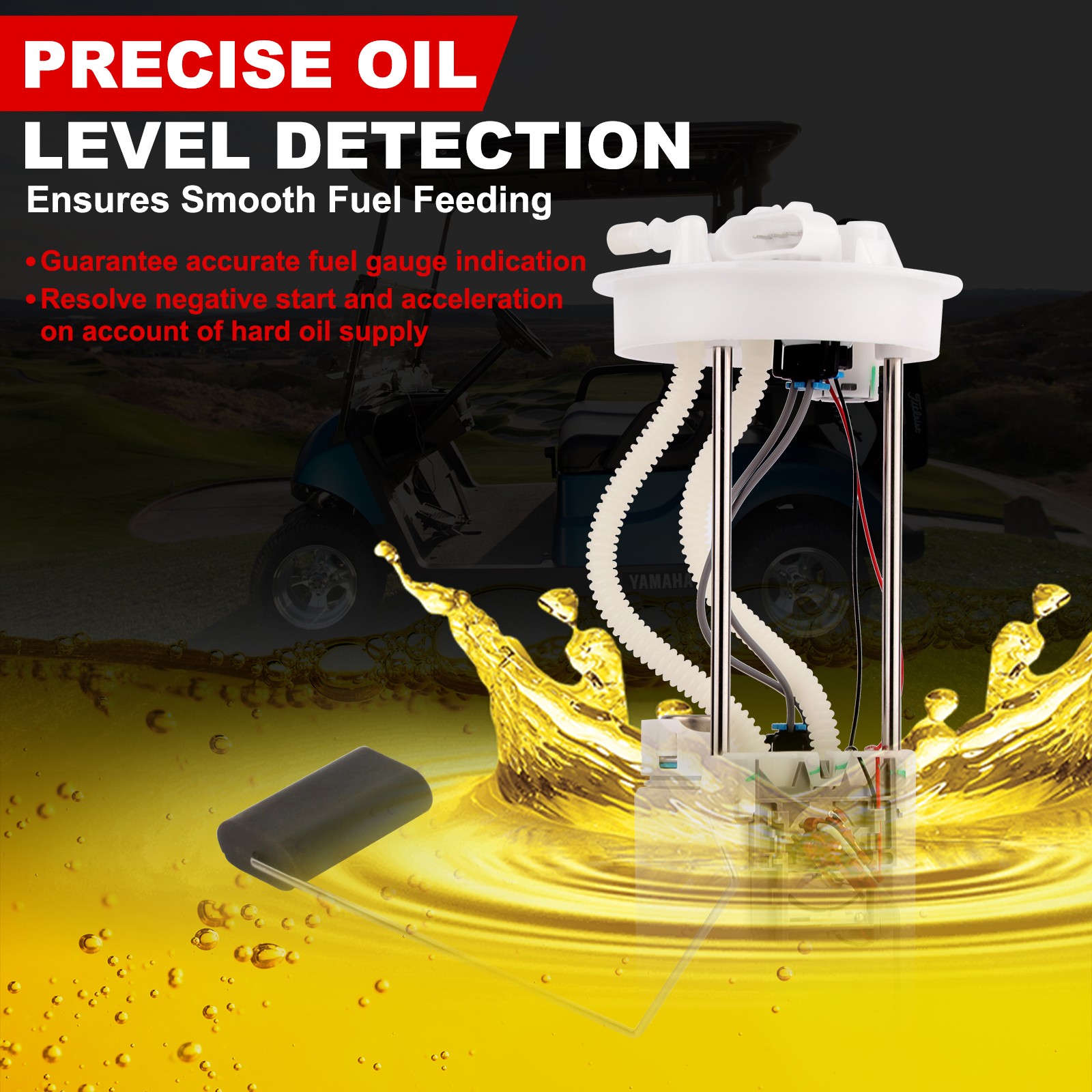 Electric Fuel Pump Assembly For Hisun Bennche Bighorn MSU UTV 400 500 700 800