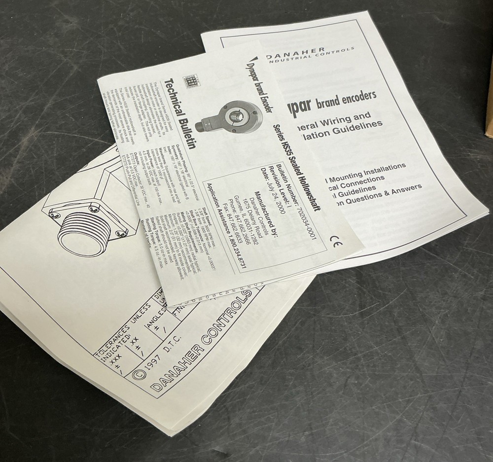 Dynapar HS350120G300B Encoder