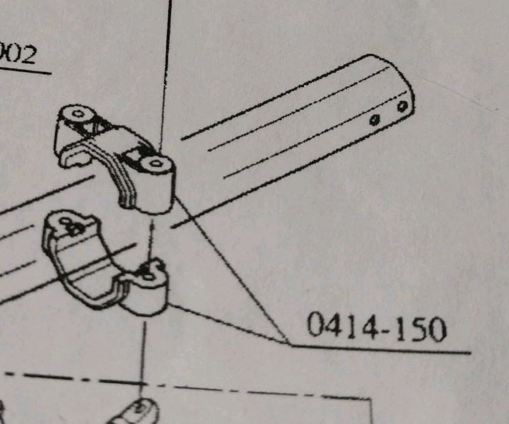 Hirobo horizontal tail band - 0414-150