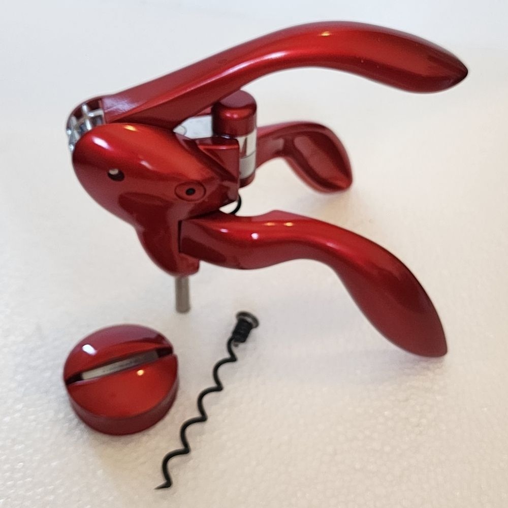 Metro Houdini Lever Corkscrew – Red