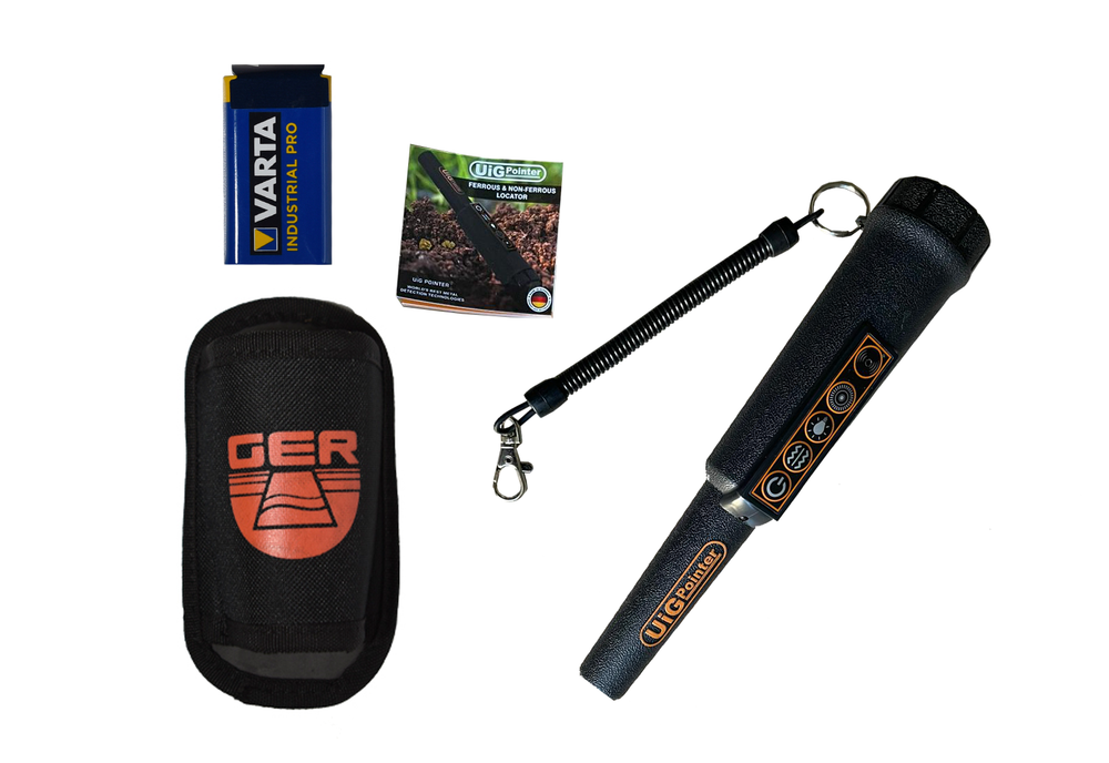GER Detect UIG Pointer Pinpointer Metal Detector for Gold and Precious Metals