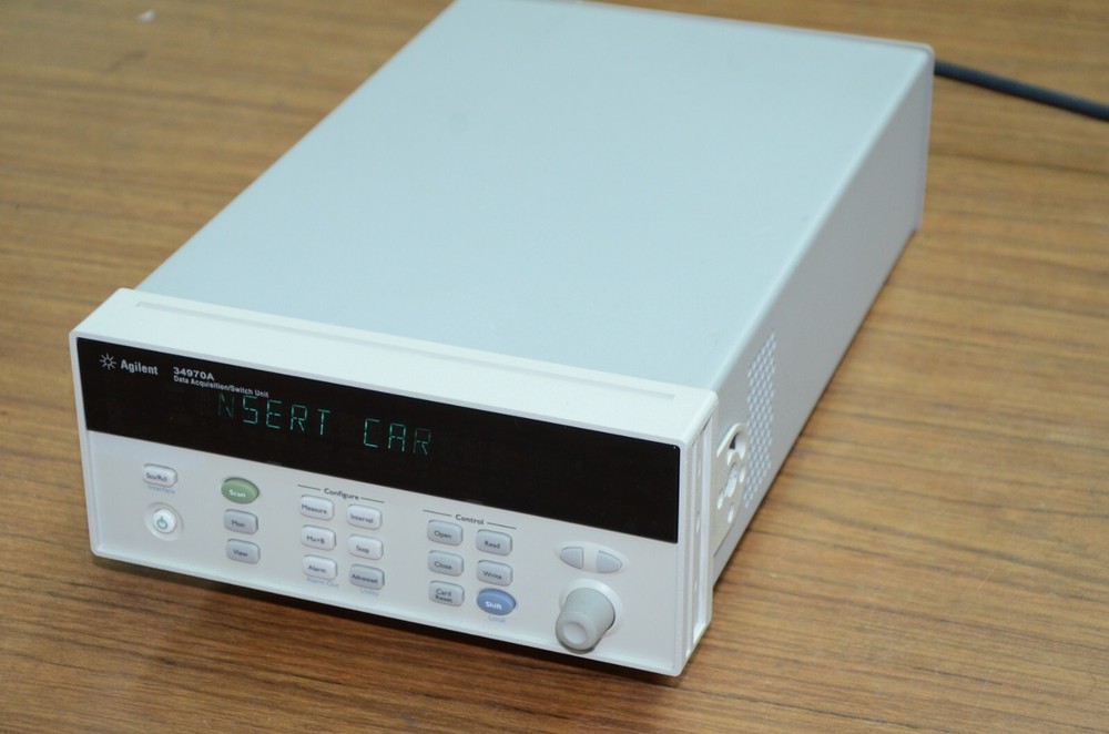 Agilent 34970A Data Acquisition Switch Unit MainFrame Non Working No Errors