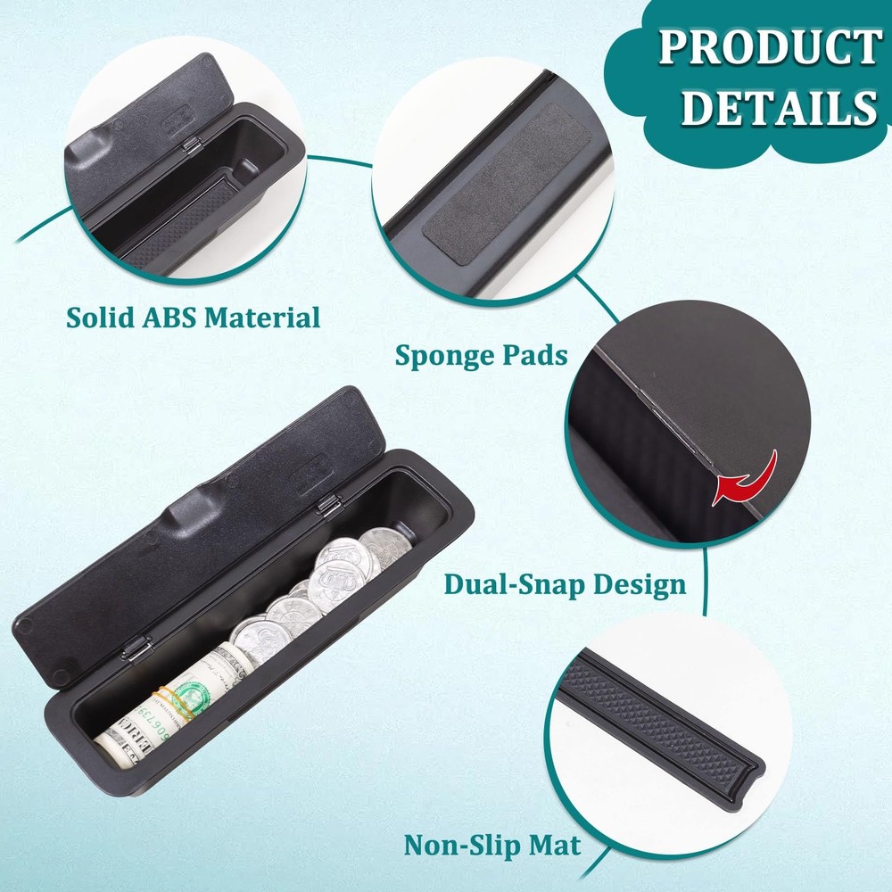 TOPINSTALL Hidden Storage Box Compatible with 2023-2026 Console