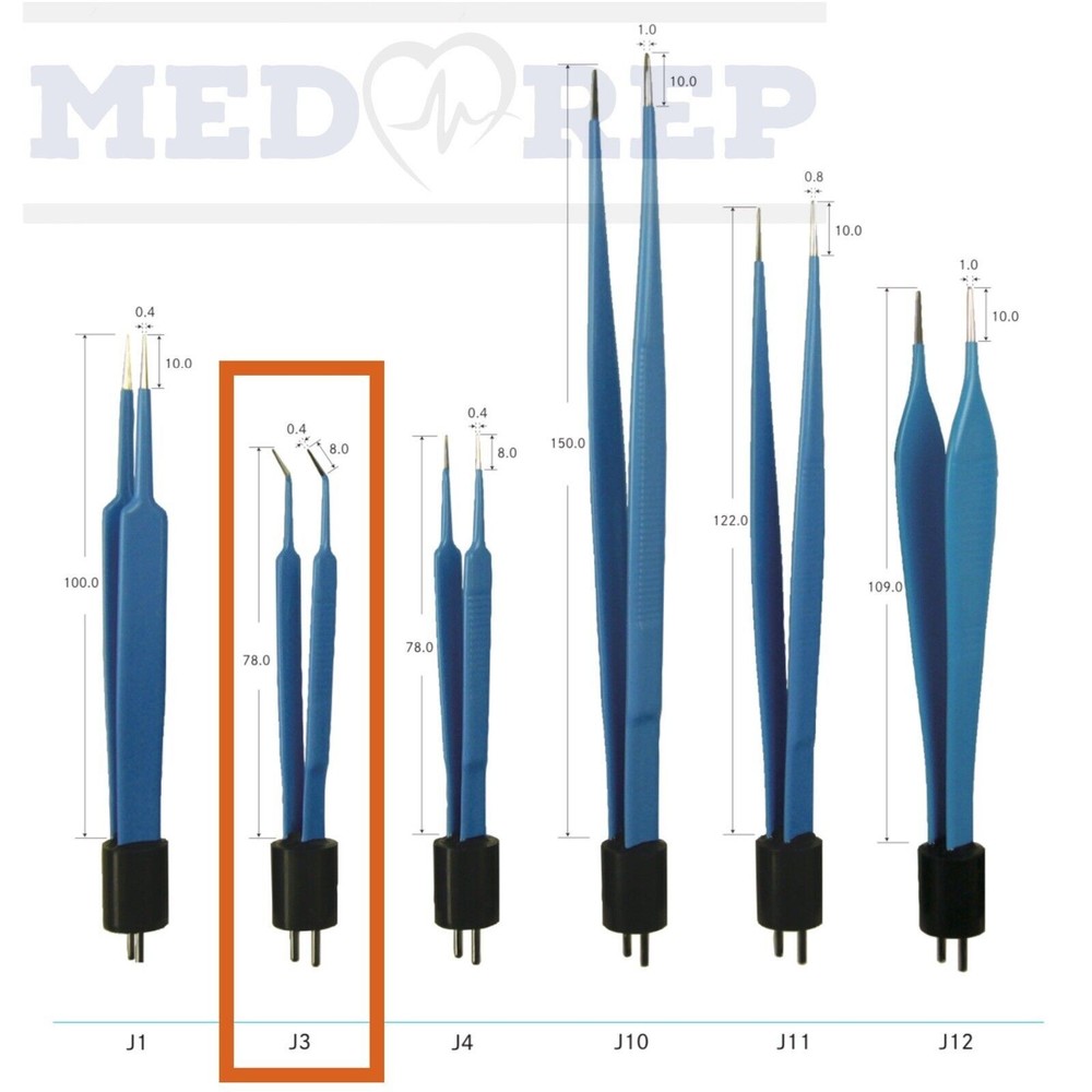 Ellman Surgitron- J3 Bipolar Forceps - REUSABLE