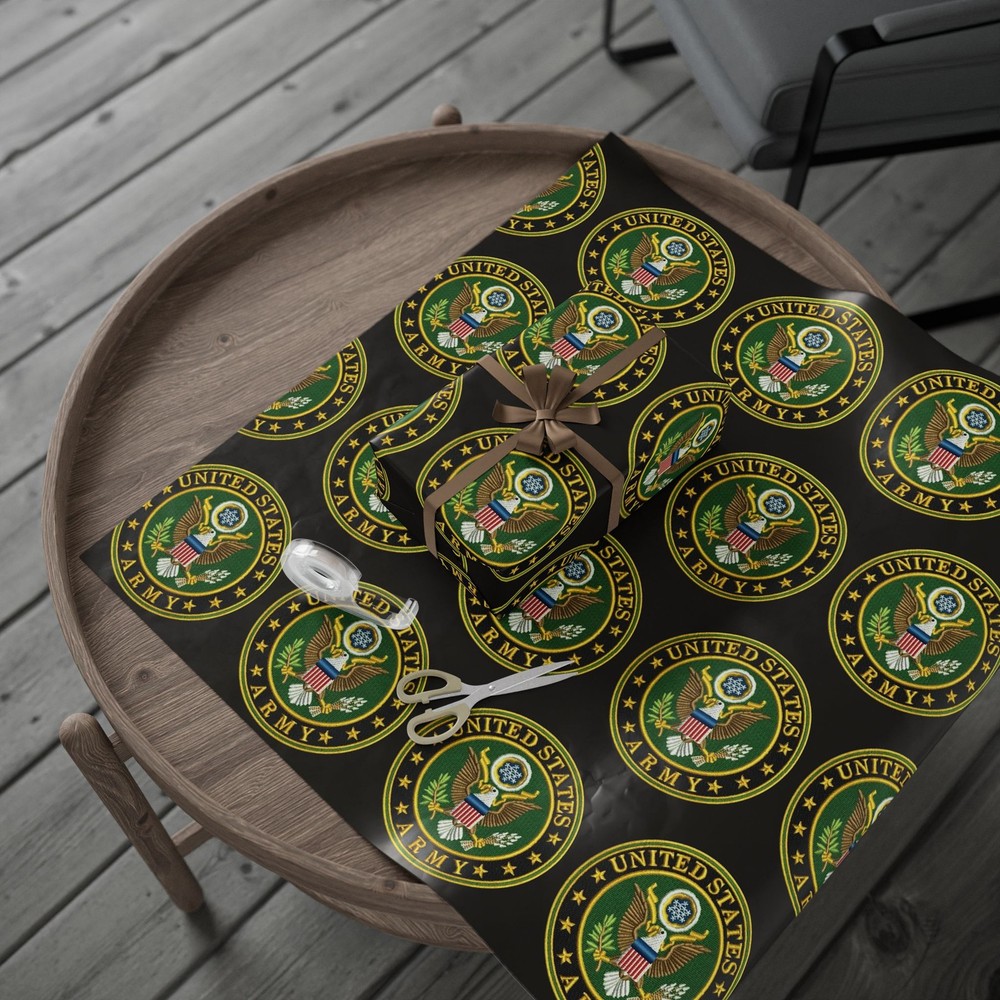 U.S. Army Emblem Wrapping Paper