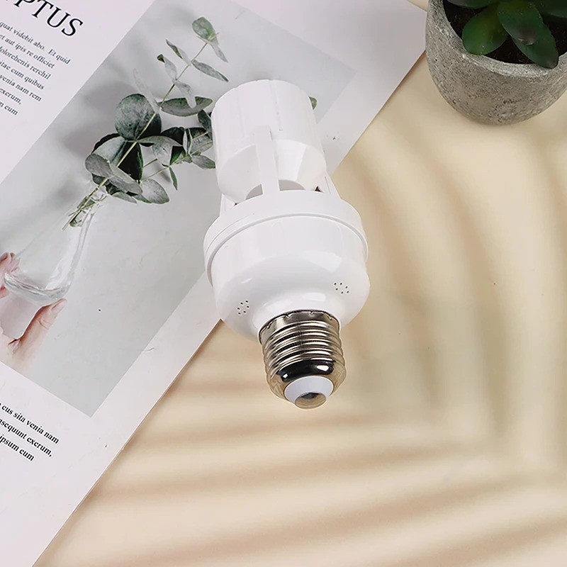 Infrared PIR Motion Sensor E27 LED Light Lamp Bulb Holder Socket Switch 110/220V