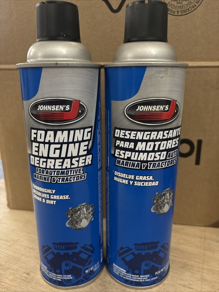 (12-Pack) 4644 Johnsen’s Foaming Engine Degreaser