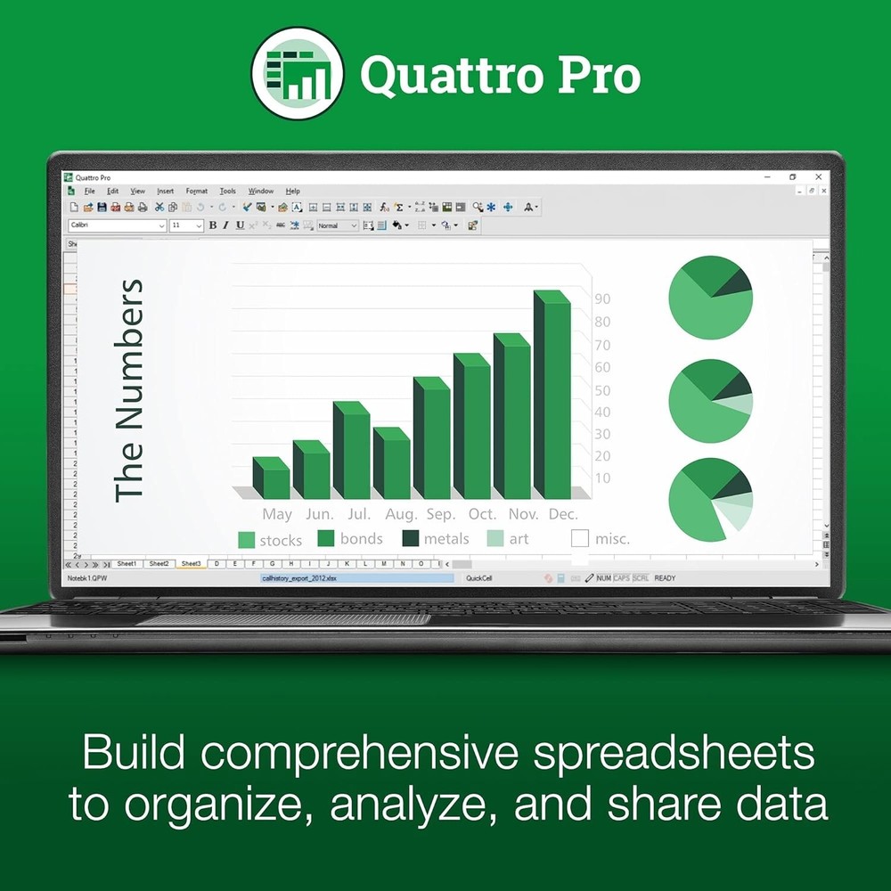 2021 WordPerfect Office Suite | Word Processor, Spreadsheets & Presentations