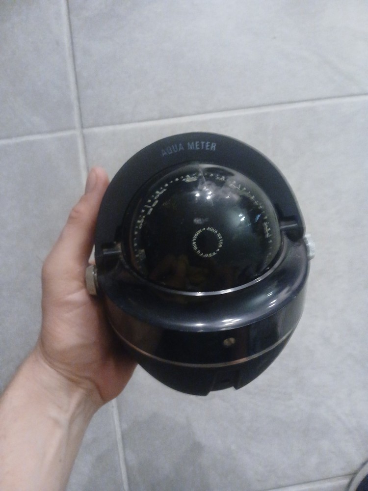Aqua Meter Marine Compass Boat Boating Navigation