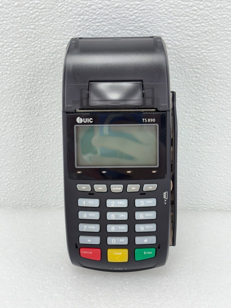 Pre Owned | UIC TS890 Credit Card Payment Terminal POS Reader Only