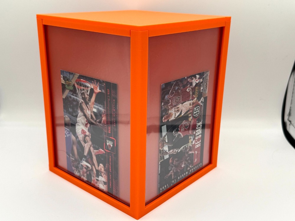 Jumbo 5x7 Top Loader Display & Storage Box - 4 Sided Display - Jumbo Case Statio