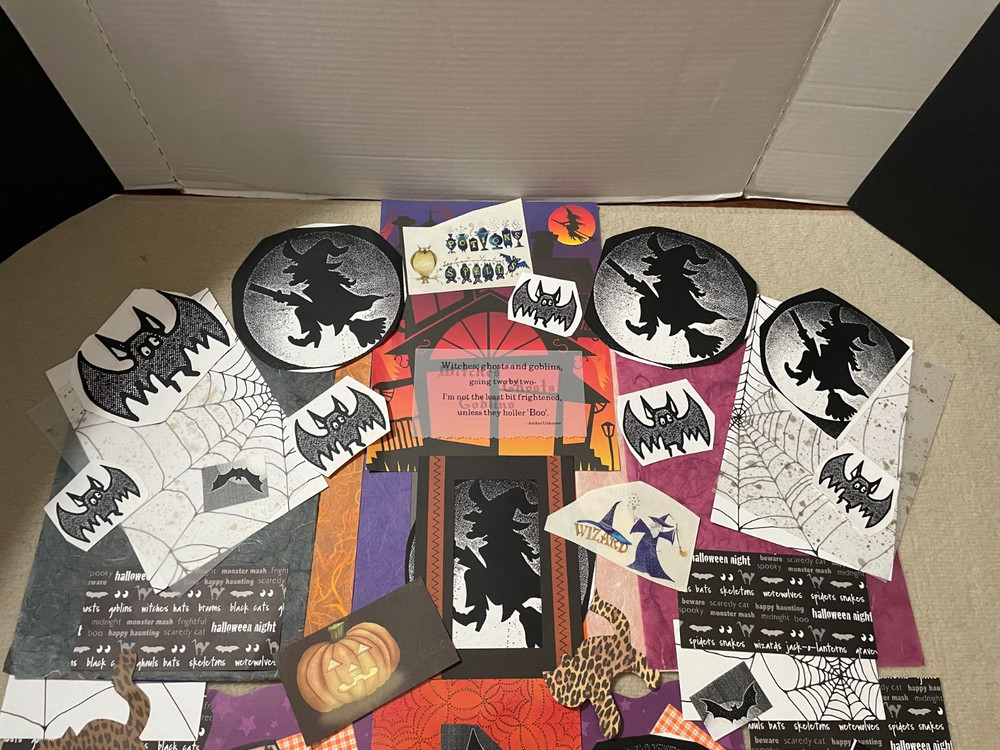 Junk Journal/Scrapbooking Halloween Variety Bundle