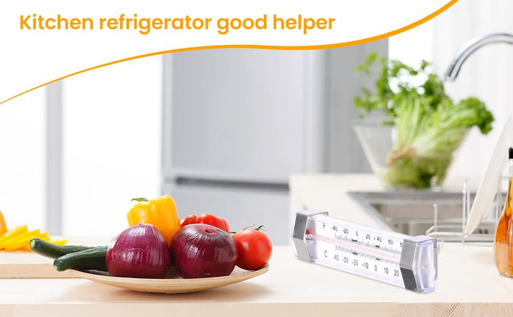Refrigerator Freezer Thermometer 12 Pack Safe Non Toxic Large Range