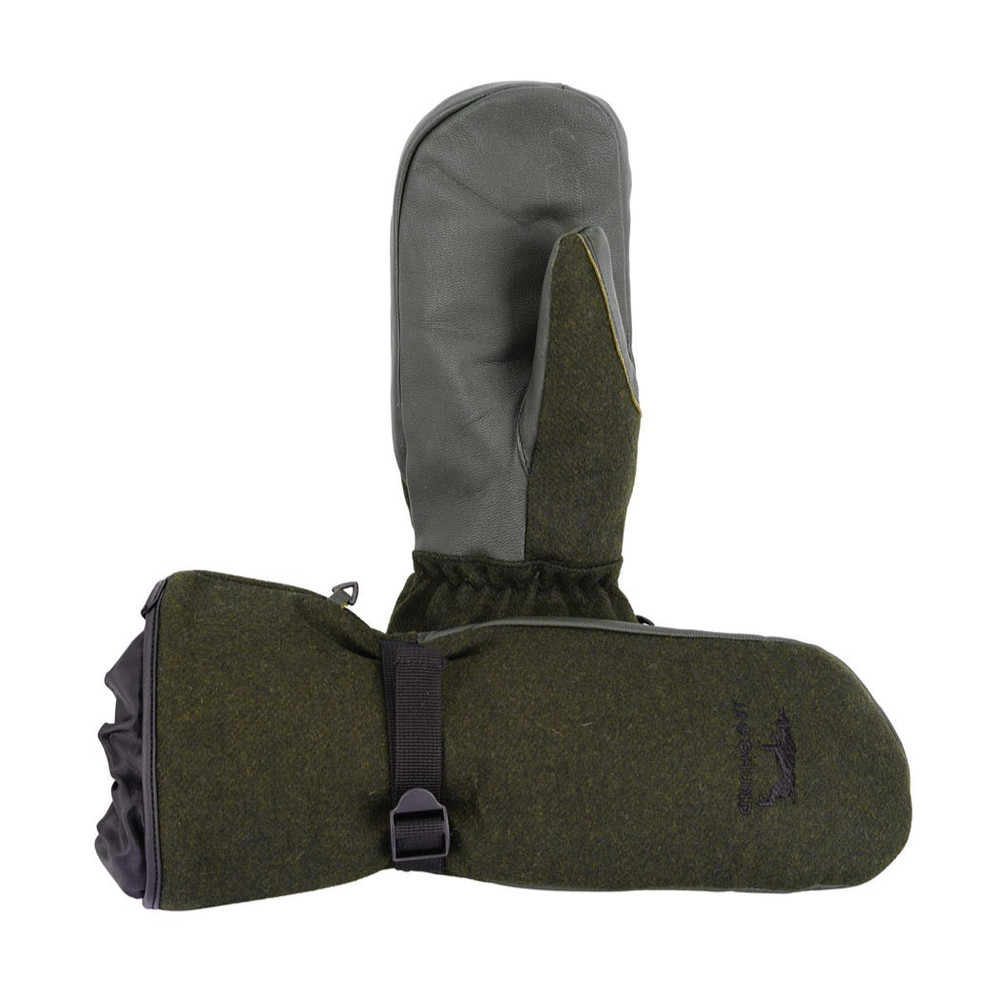 Jagdhund Fleece Gloves GIMPLING - Loden