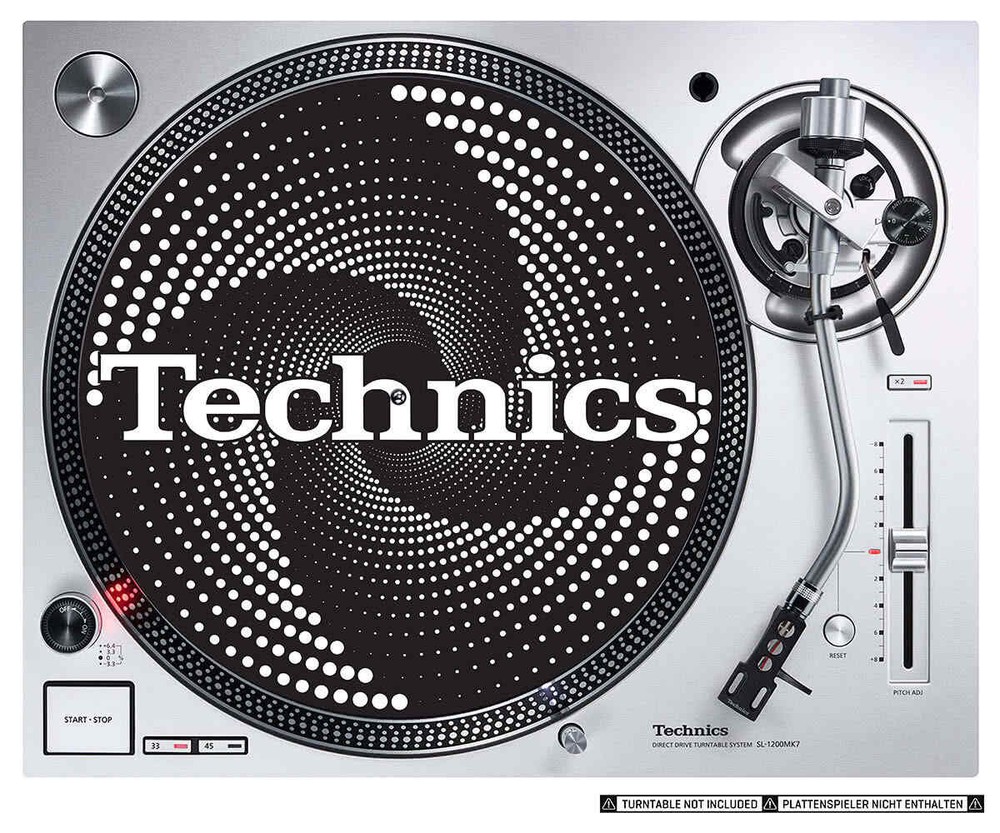 Slipmats Technics Funnel White 1 Pair 0020113263
