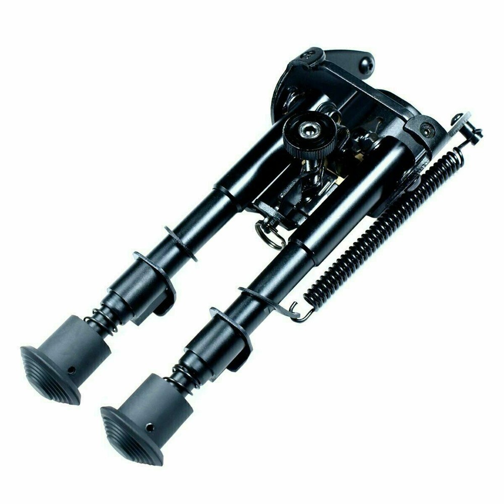 6" to 9" Adjustable Spring Return Hunting Rifle Bipod w/ KeyMod Adapter