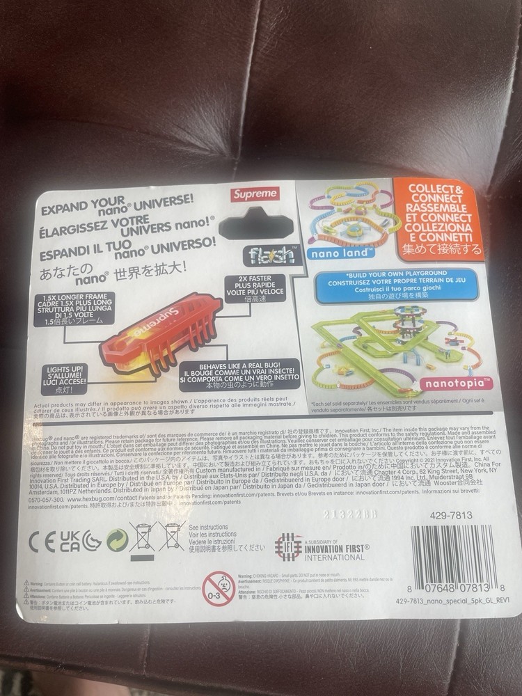 Supreme Hexbug Nano Flash One No Packaging NEW