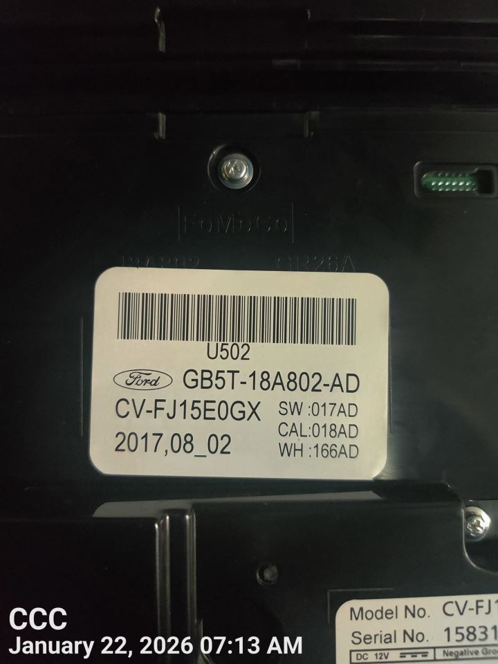 CONTROL PANEL OEM 16-18 FORD EXPLORER 1YR WRNTY