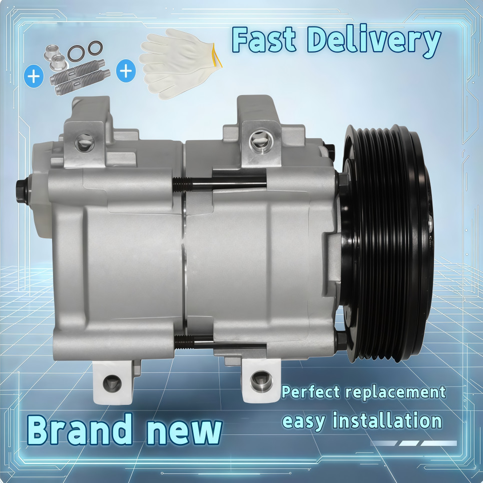 AC Compressor w/ Clutch for Ford Explorer Ranger F-100 Ranger Mazda B3000 B4000