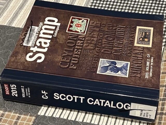 2015 Scott Standard Postage Stamp Catalog Vol 2 C-F