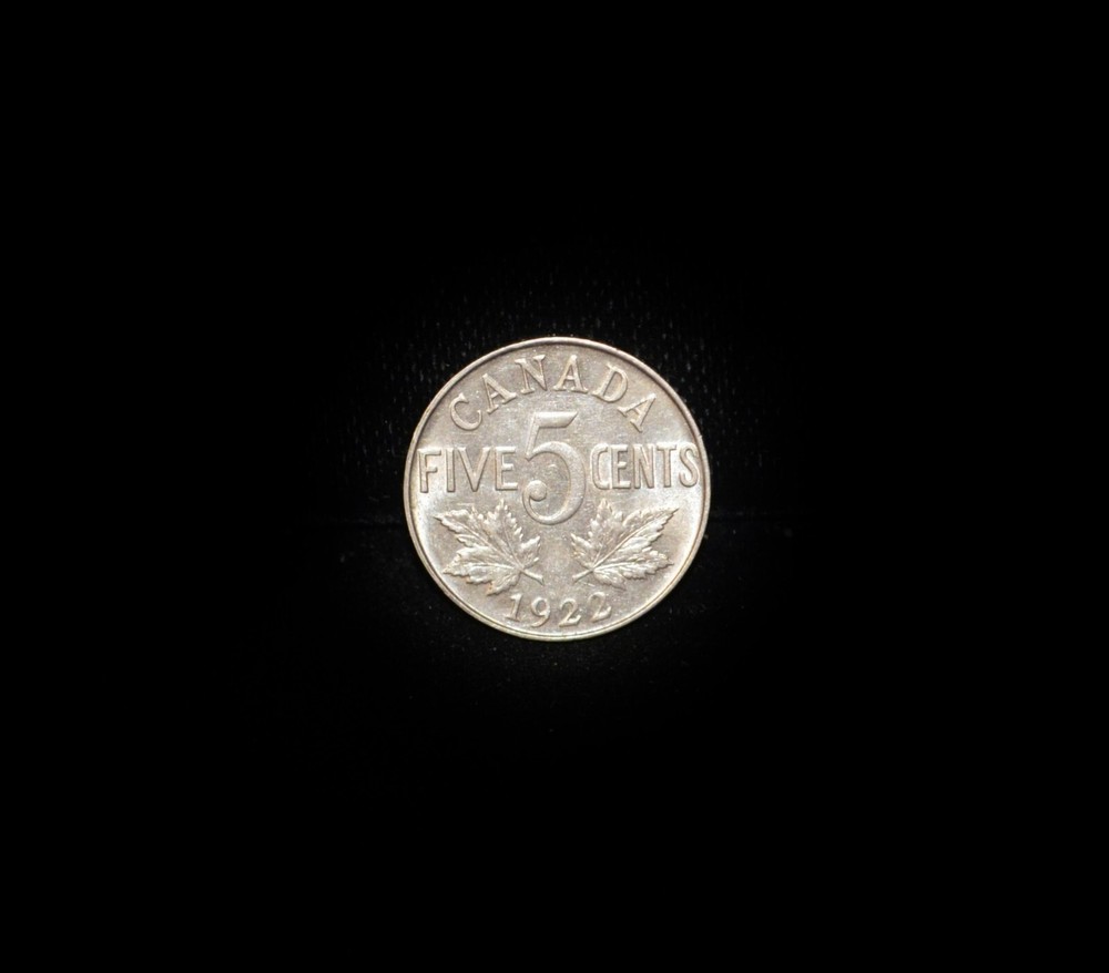 1922 Canada 5C KM 29 #CR10518