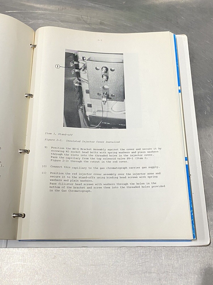 Perkin Elmer PE HS-6 Head Space Sampler - Users Guide / Manual