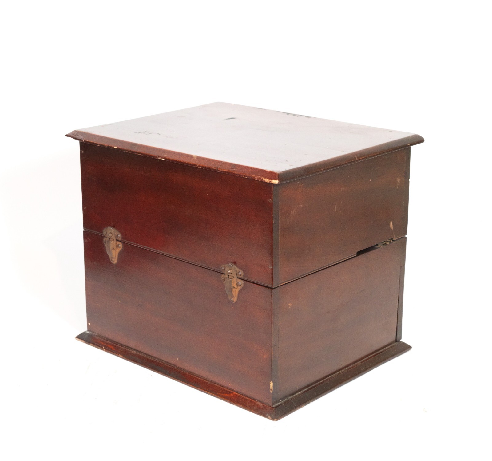 Ca. 1923-24 AJS Pattern 3-Valve Receiving Set w/Exposed Tubes & Plug-In Coil