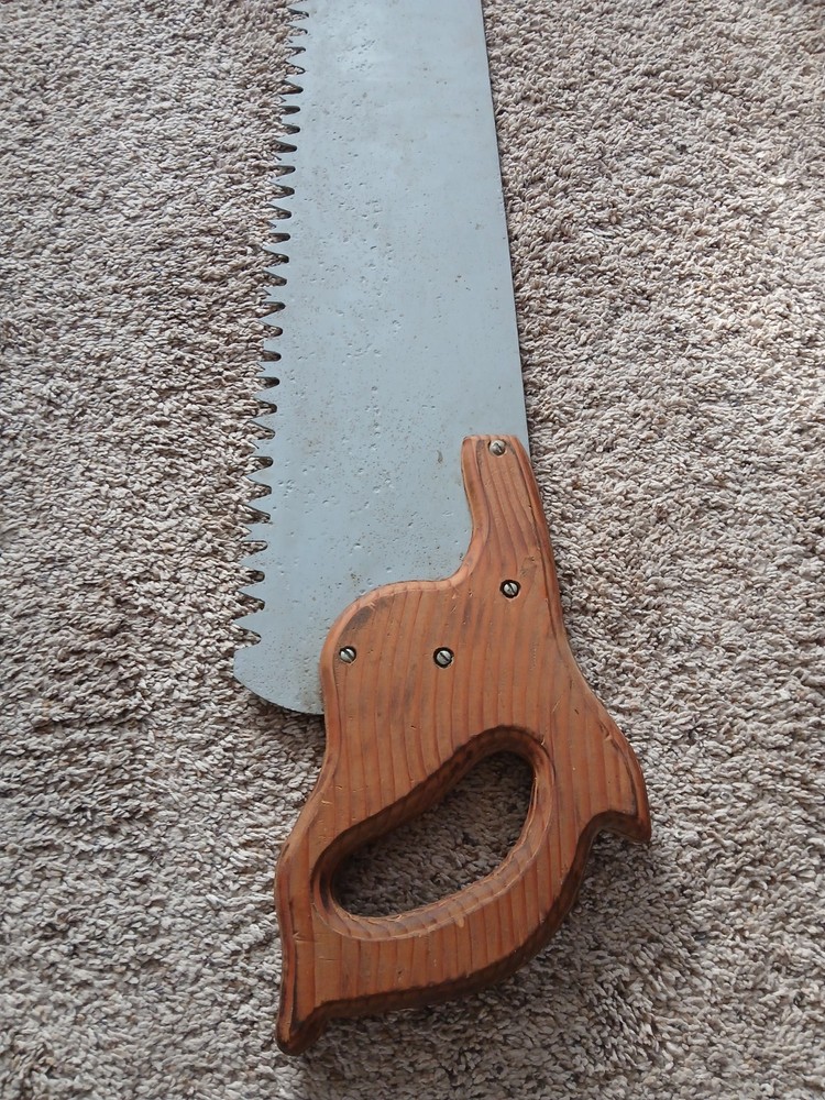 38" Large Antique Hand Saw