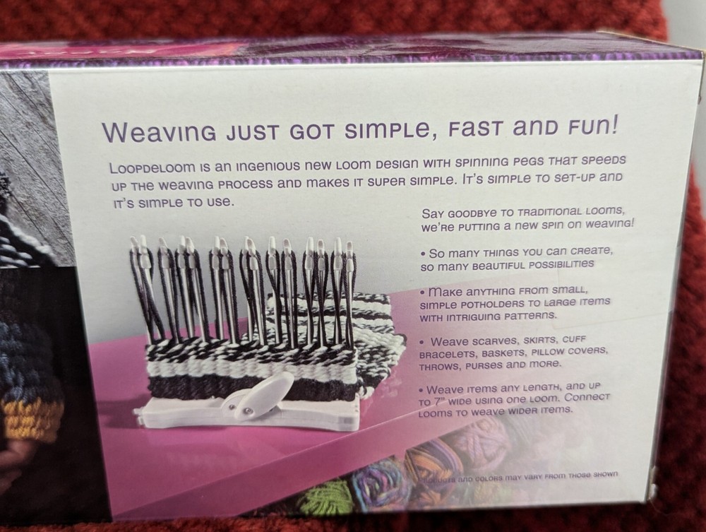 Crafts Loop de loom spinning loom kit. New