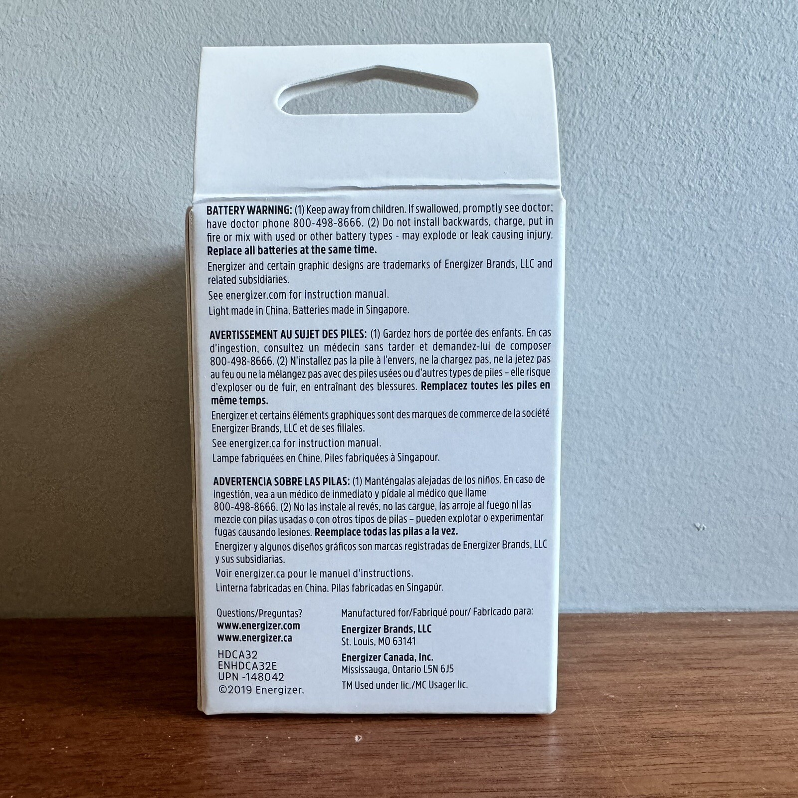 Energizer LED Headlamp Pro260, Rugged IPX4 Water Resistant Head Light