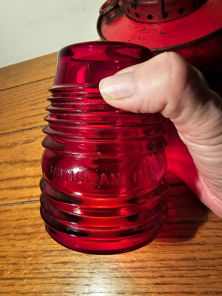 VINTAGE HANDLAN ST LUIS RAILROAD LANTERN