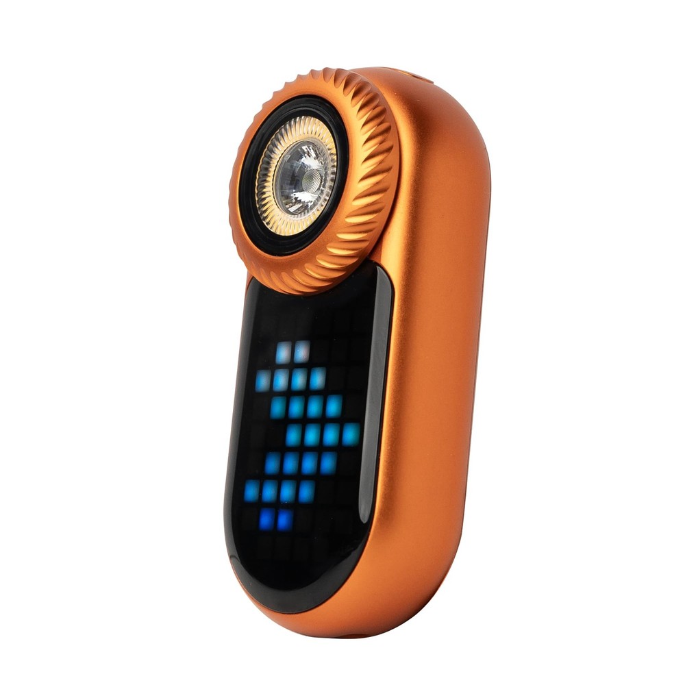 LOOPDOT EDC Flashlight – Rechargeable Small and Powerful LED Orange