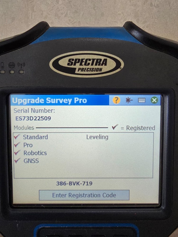 Spectra Precision Focus 35 Robotic Total Station + Data Collector + Software