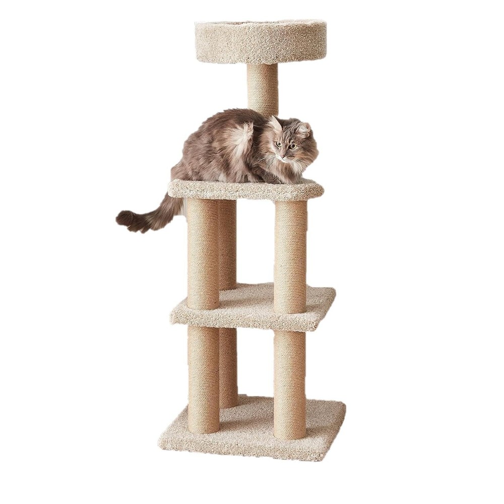 Amazon Basics Cat Tree Tower - Multi-Level Climbing Activity Center for Indoo...