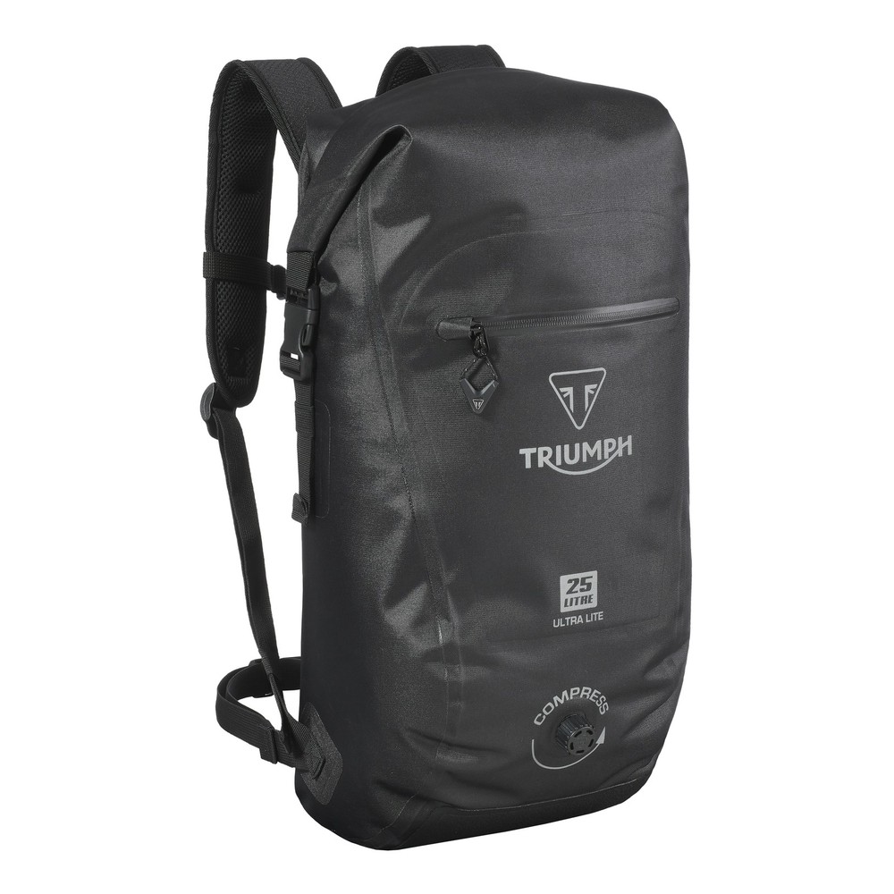Triumph MLUA24006 - Ultralite 25L Waterproof Motorcycle Backpack Bag