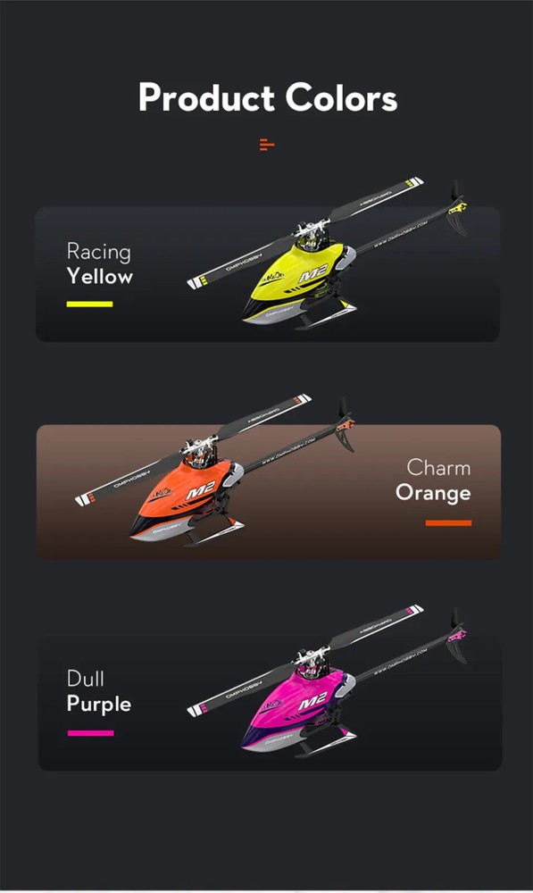 OMP Hobby M2 RC Helicopter  Version V2 M2 BNF