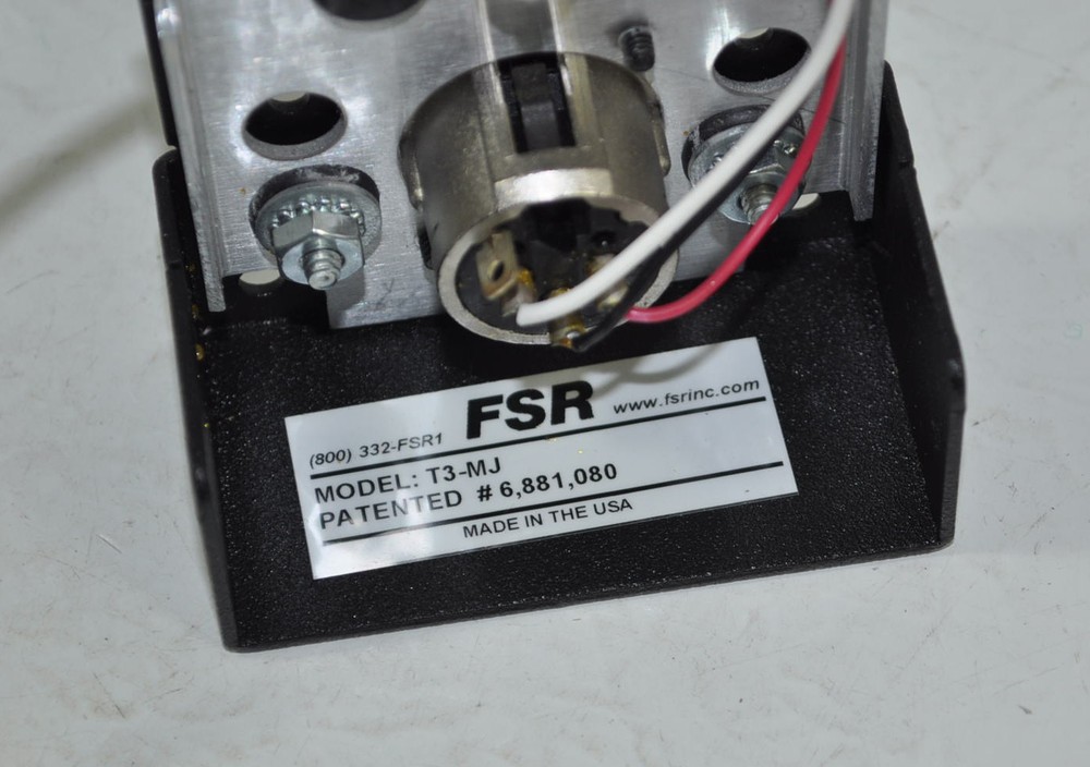 FSR Black Microphone Table Insert/Box Model# T3-MJ