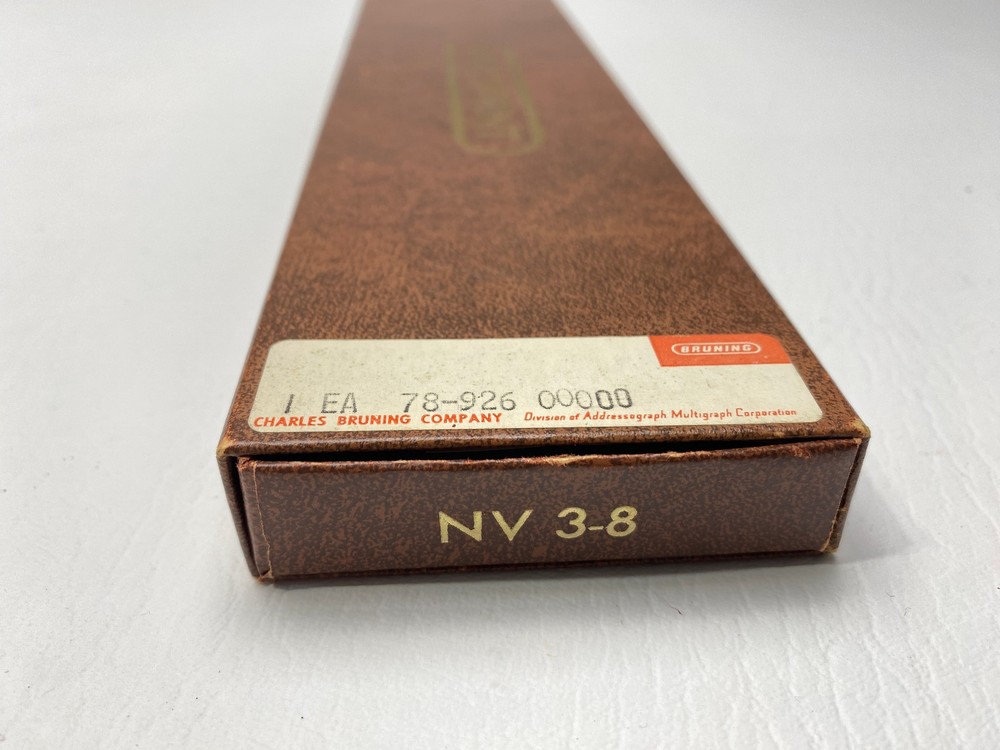 NOS Wricoprint Lettering Guide Model NV38 Drafting Set Engineering