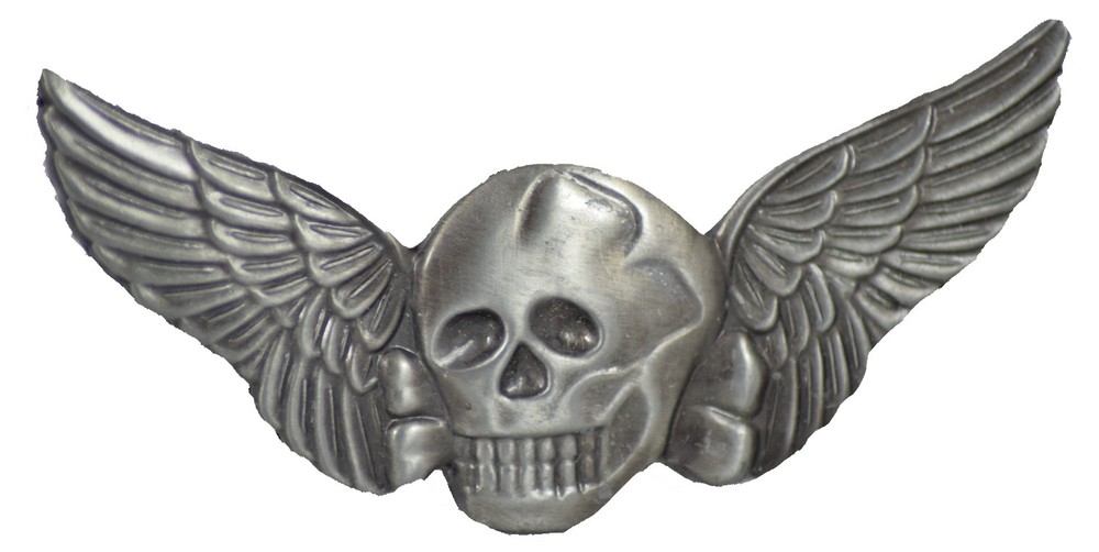 DEATH WINGS HAT PIN