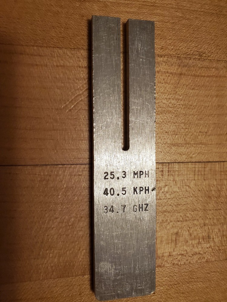 Applied Electronics Stalker kA band tuning fork 25 mph FA