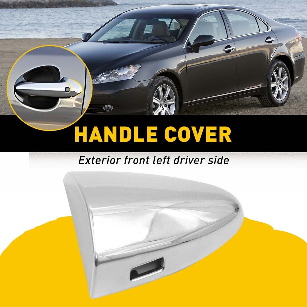 LEFT OUTER DOOR HANDLE LOCK KEY HOLE COVER CAP FOR 2007-2012 LEXUS ES350 LS460