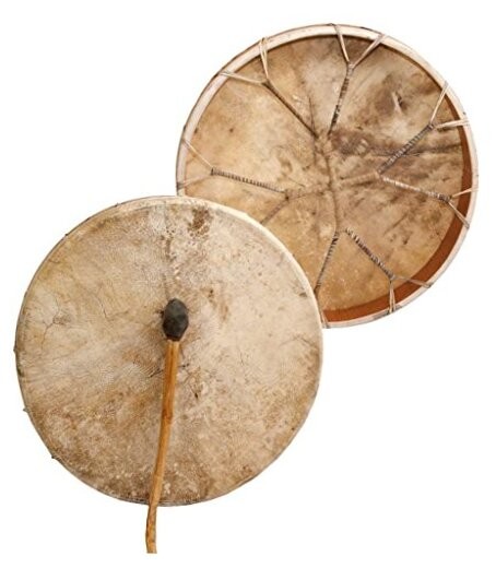 Shaman drum Cow plain 20", Frame Drum, handmade
